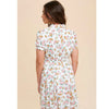 Collared Button Floral Mini Dress - Lockwood Shop - In Loom