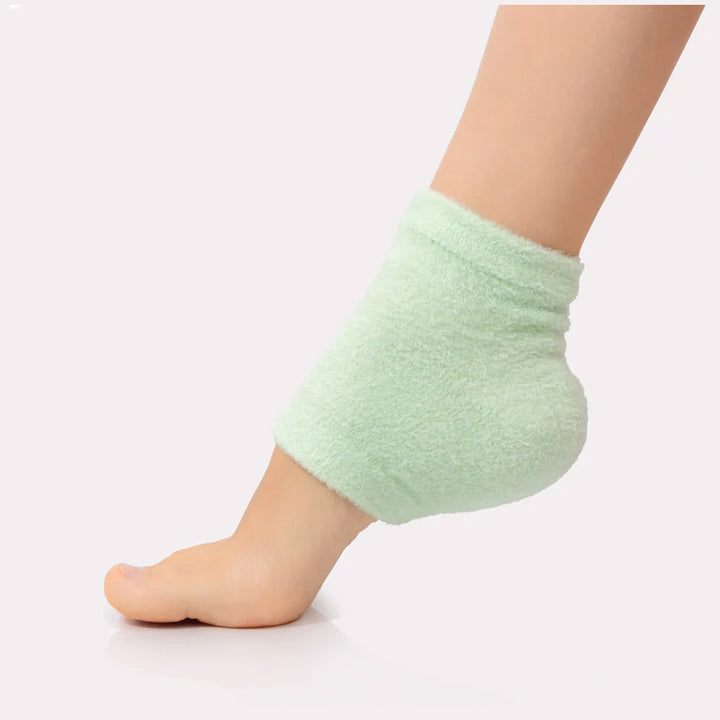 Moisturizing Heel Socks - Purple