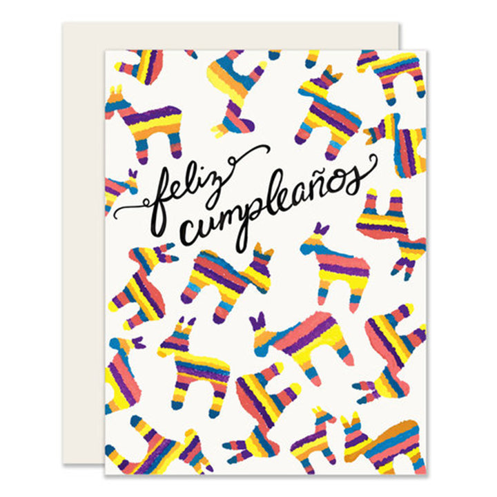 Pinatas Birthday Card