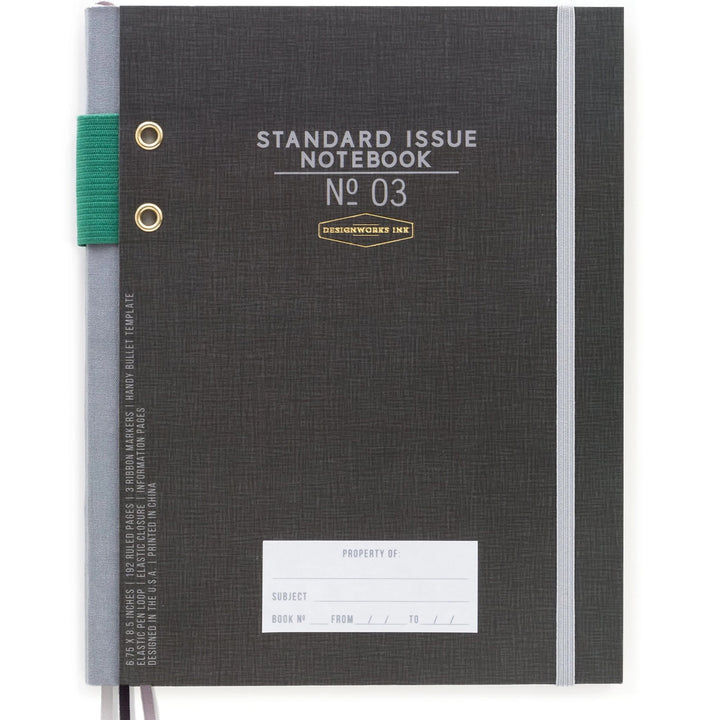 Standard Issue Fabric Bound Notebook