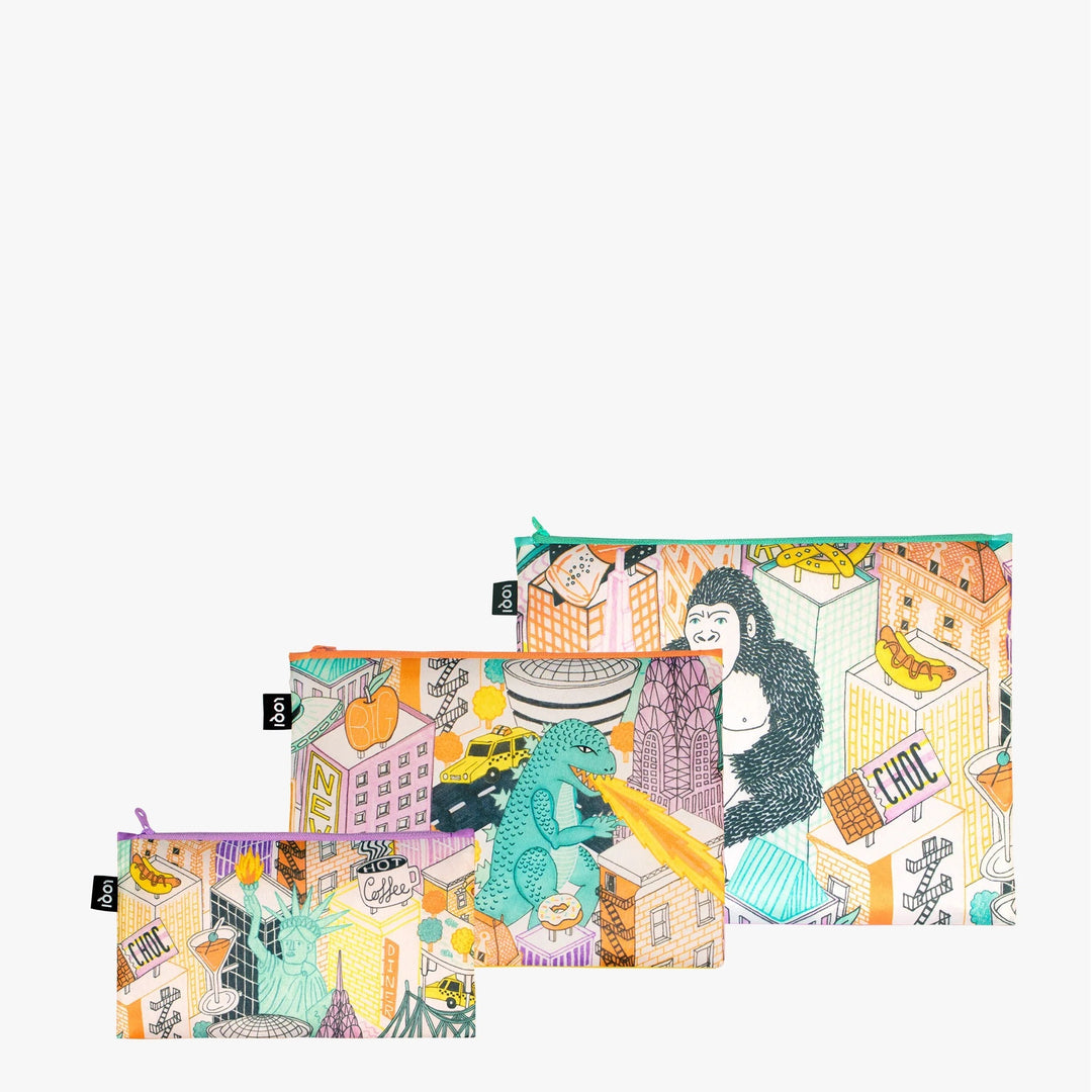 Loqi Pouch Set - Jacqueline Colley New York