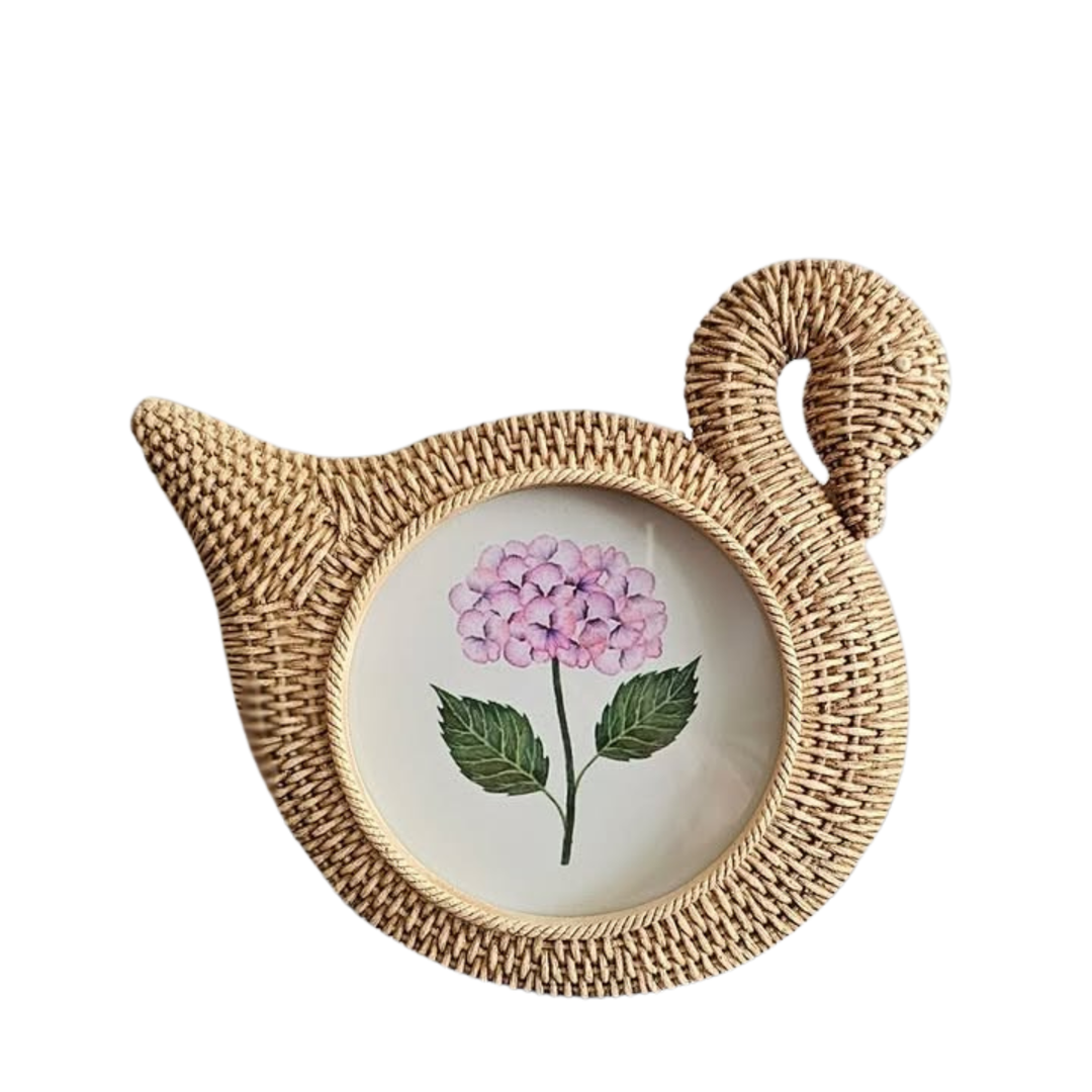 4” X 4” Bronze Swan Weave Frame