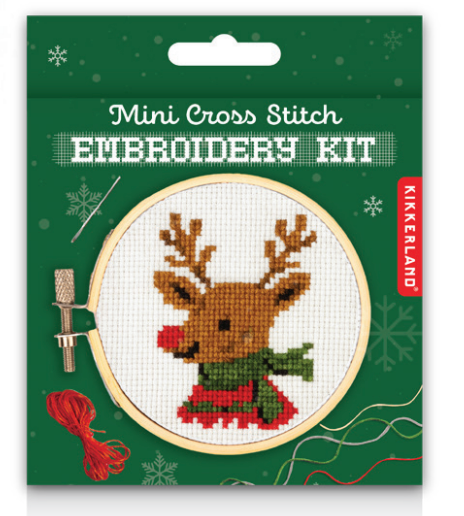 Holiday Mini Cross-Stitch