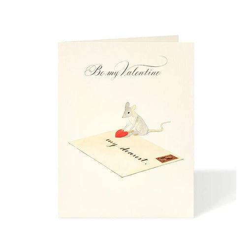 Dear Valentine Greeting Card - Lockwood Shop - Felix Doolittle