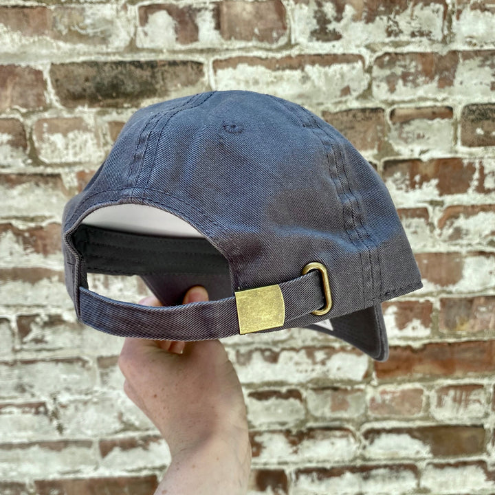 Astoria Arch Hat- Dark Grey w/ White