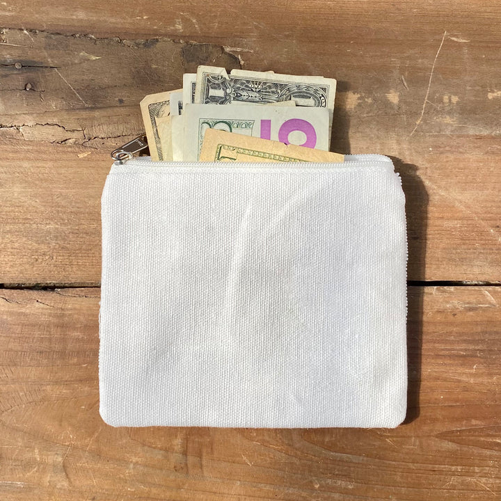 Checkered Slice Coin Pouch