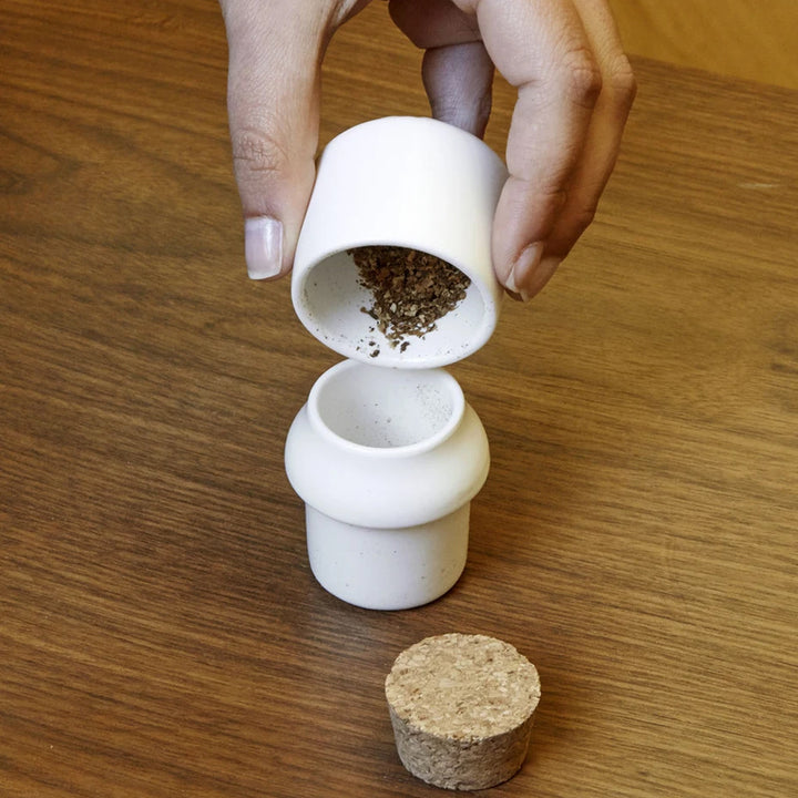 Small Herb Grinder &amp; Jar