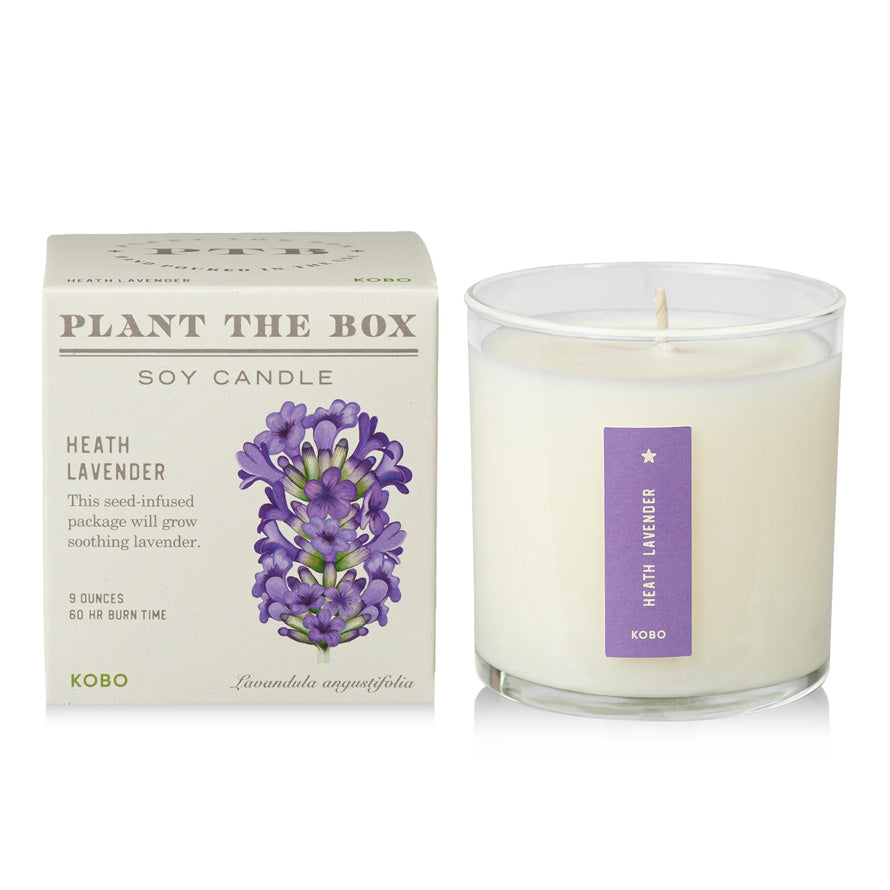Heath Lavender Soy Candle