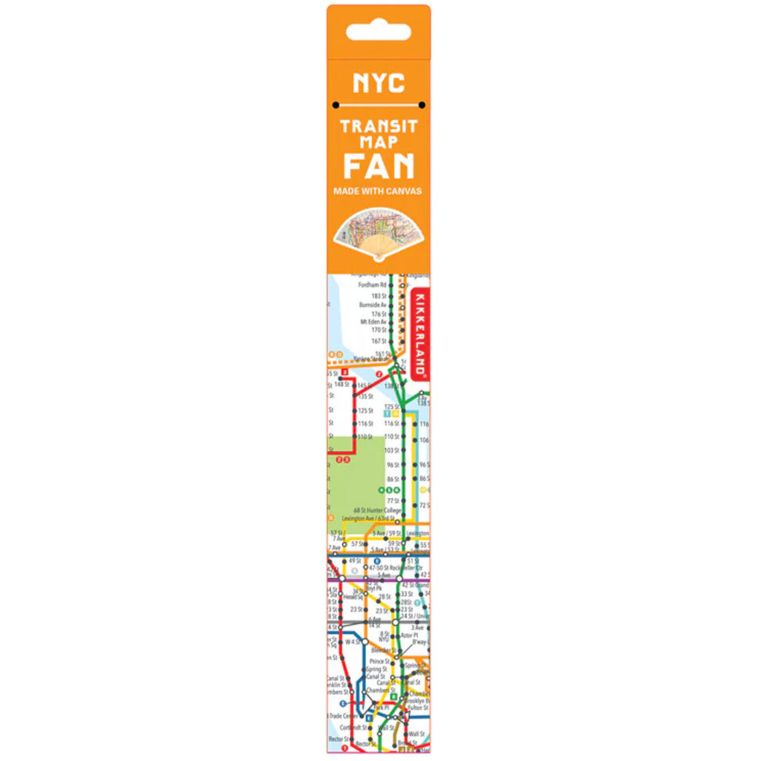 NYC Transit Map Fan