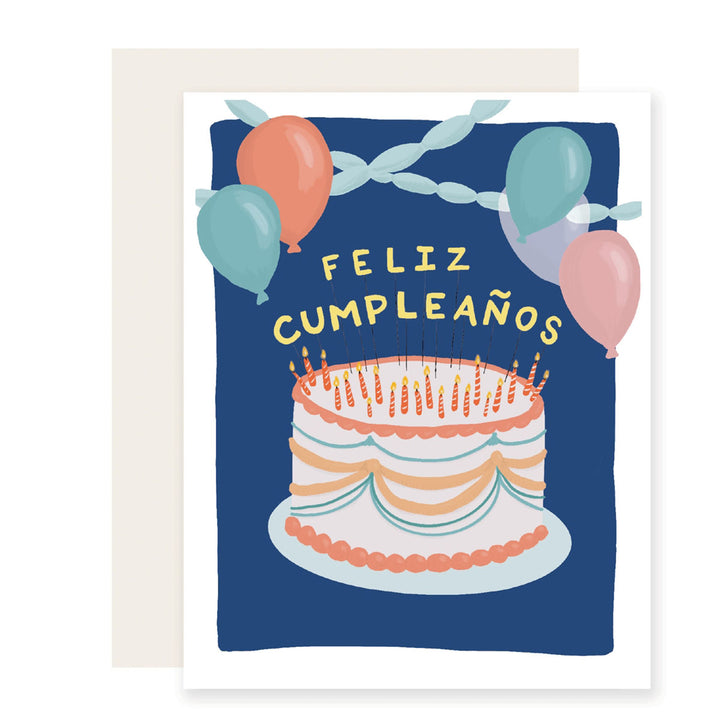 Feliz Cake Greeting Card