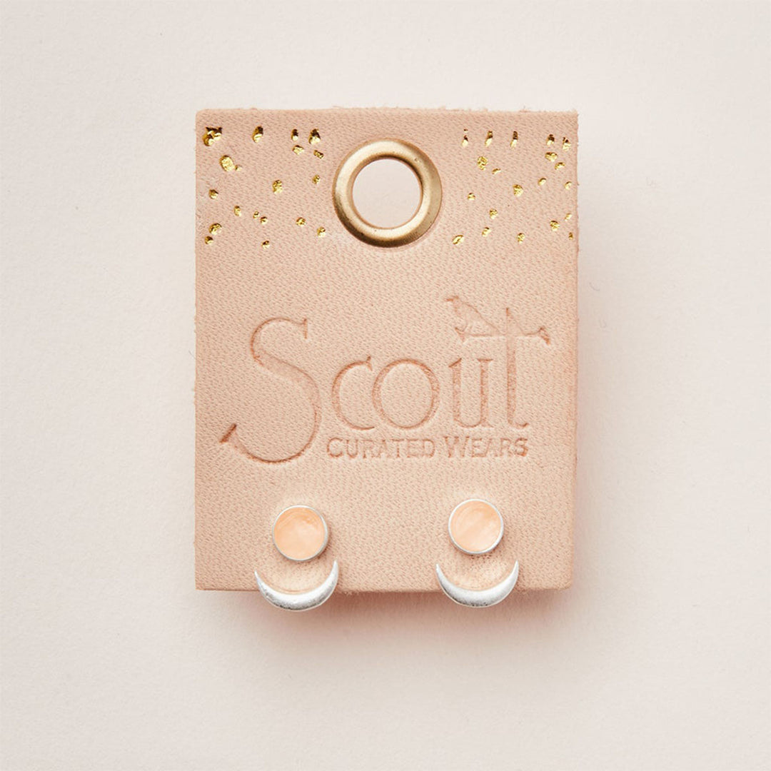 Stone Moon Phase Ear Jacket
