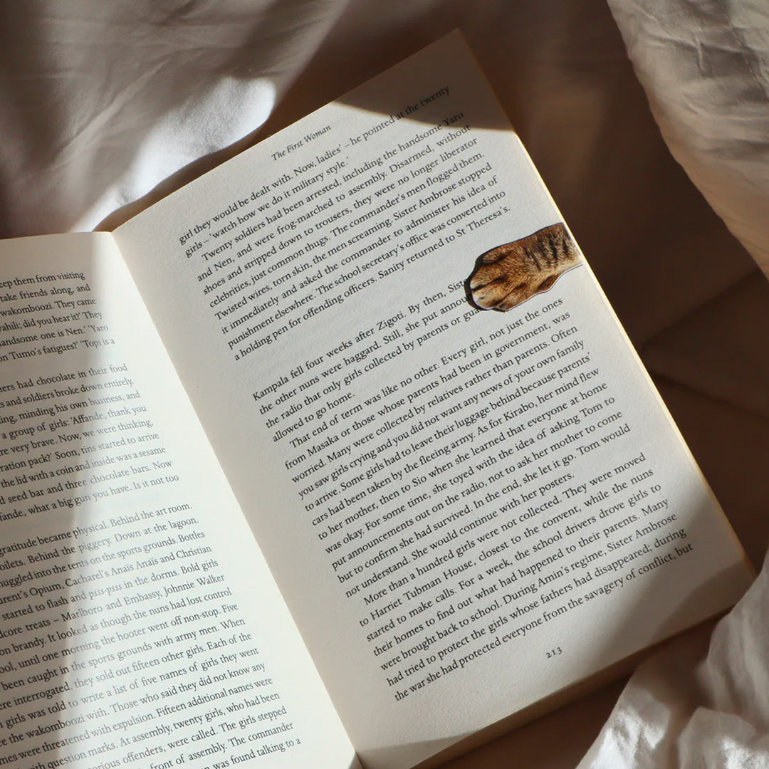 Magnetic Cat Paw Bookmarks