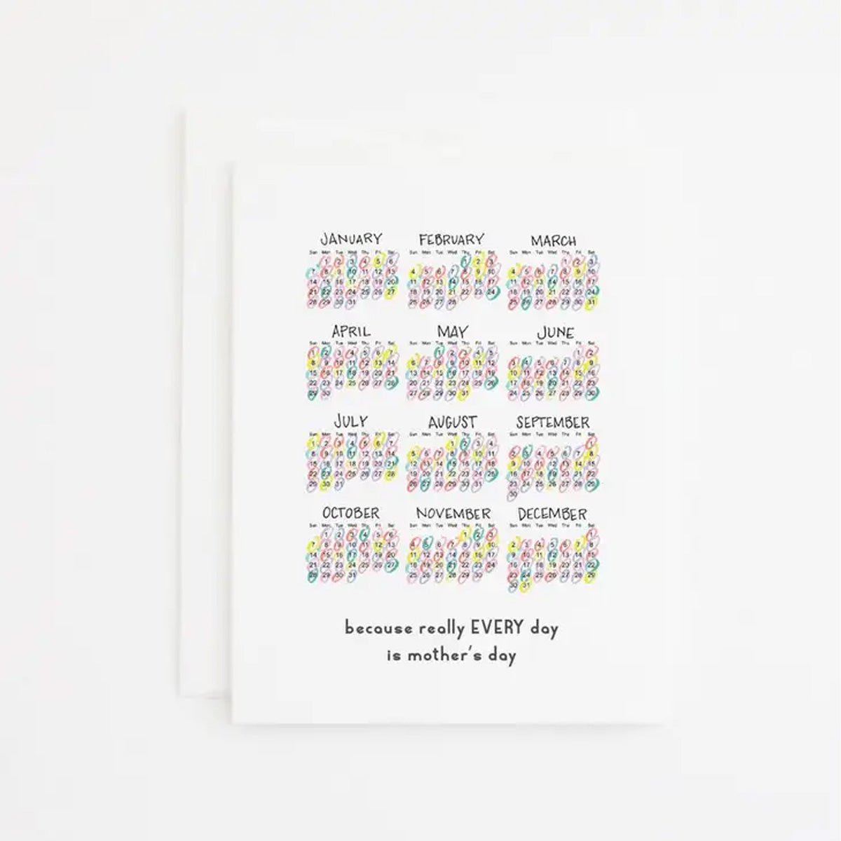 Every Day is Mother's Day Greeting Card - Lockwood Shop - Party Sally