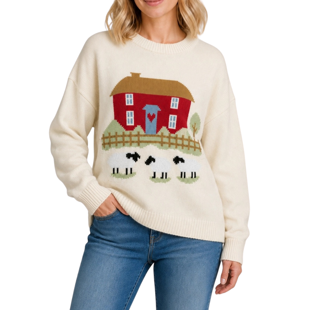 Cottage Crew Sweater