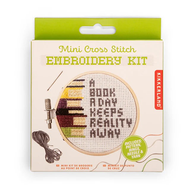 Mini Cross Stitch Embroidery Kit