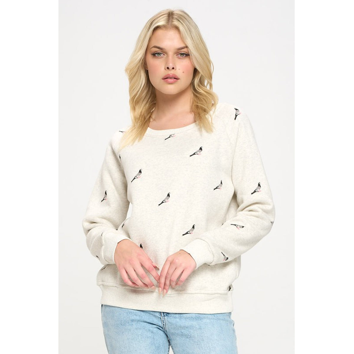 トップス YUGAMI SLEEVE PARKA Pigeon print St. Johns Pigeon Hoodie – Staple