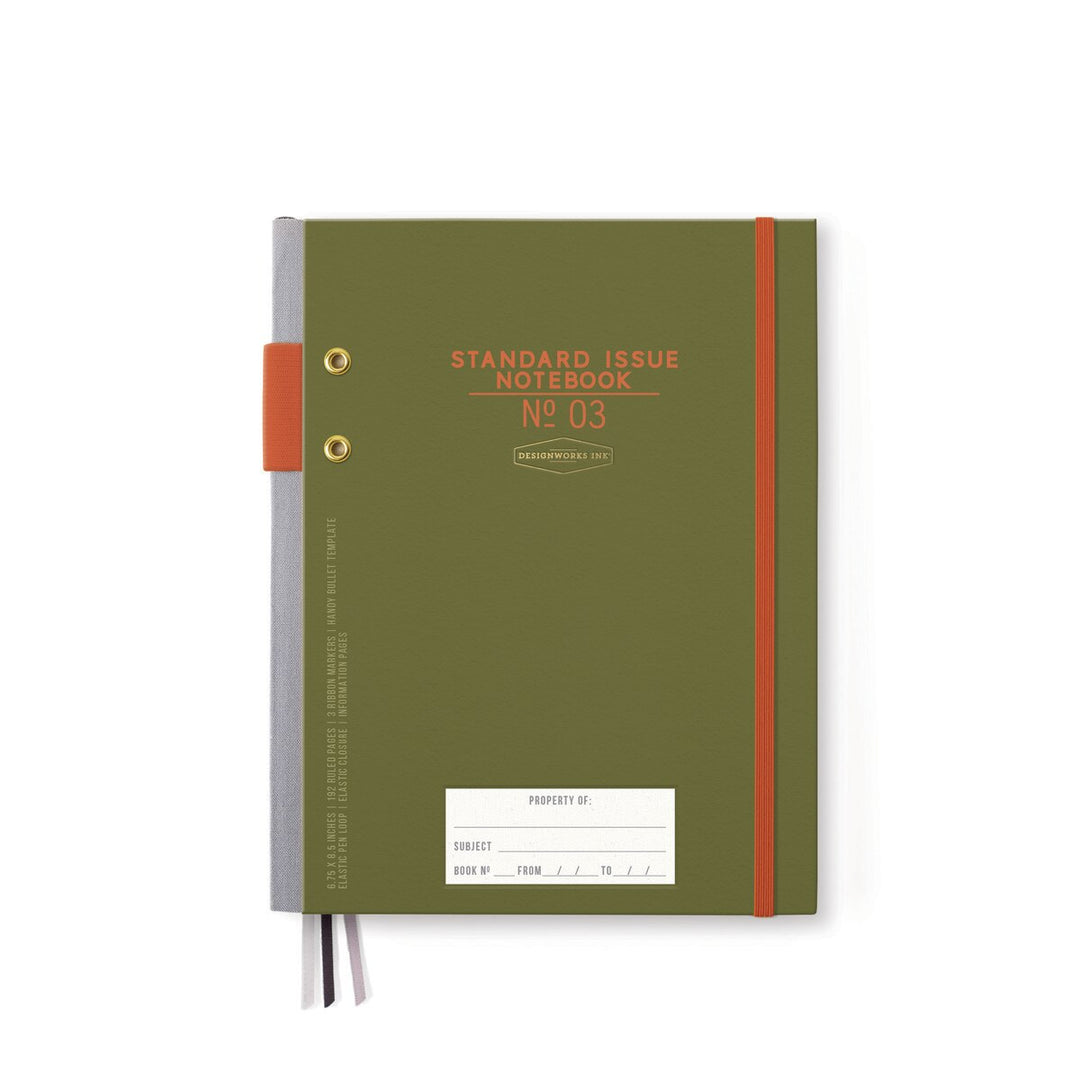 Standard Issue Fabric Bound Notebook