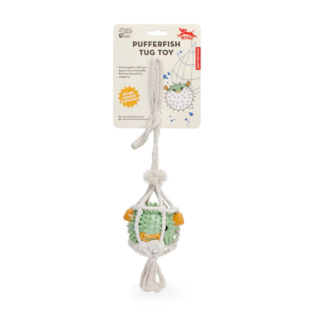 Pufferfish Dog Toy