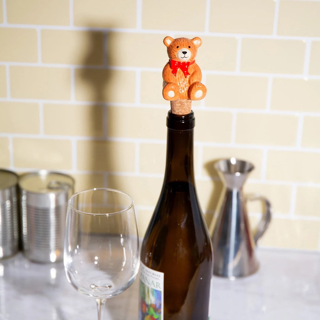 Teddy Bottle Stopper