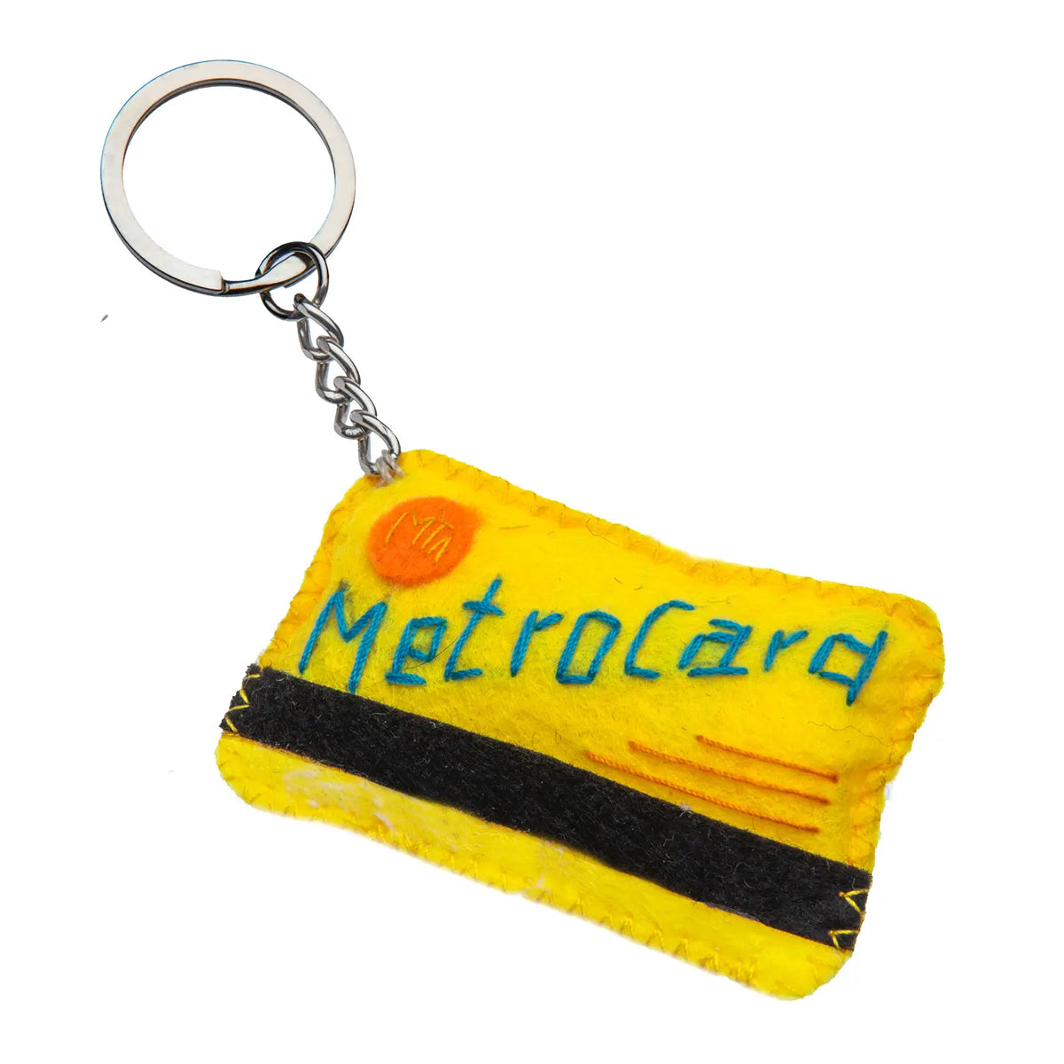 MetroCard Felt Keychain — Lockwood Shop