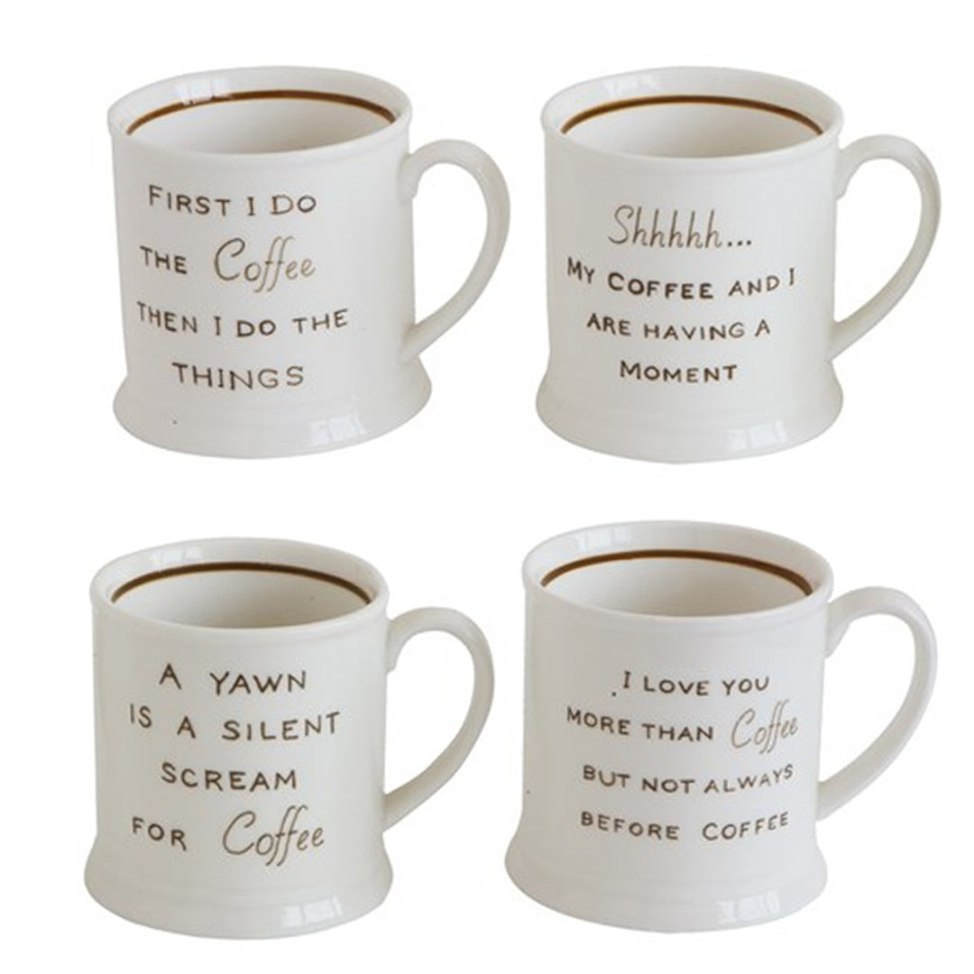 Coffee Saying Mugs