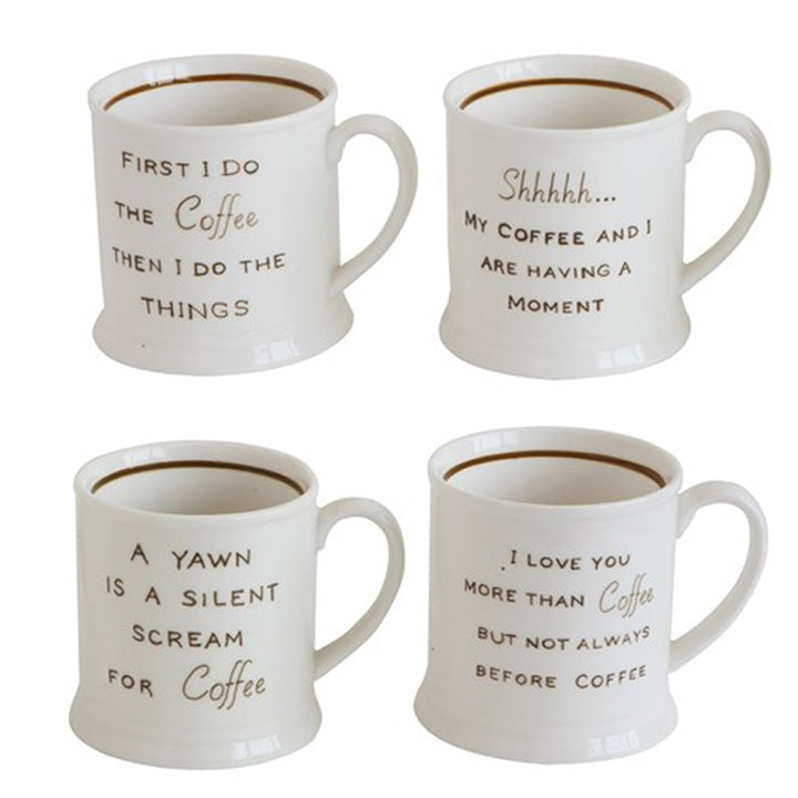 Coffee Saying Mugs