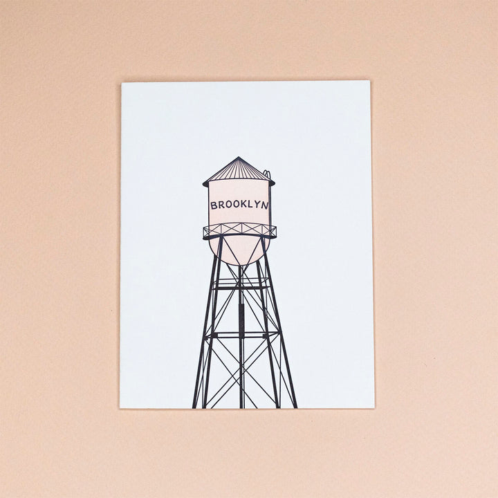 Brooklyn Watertower Greeting Card