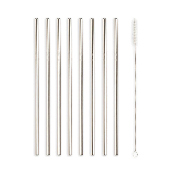 Stainless Steel Straws S/10