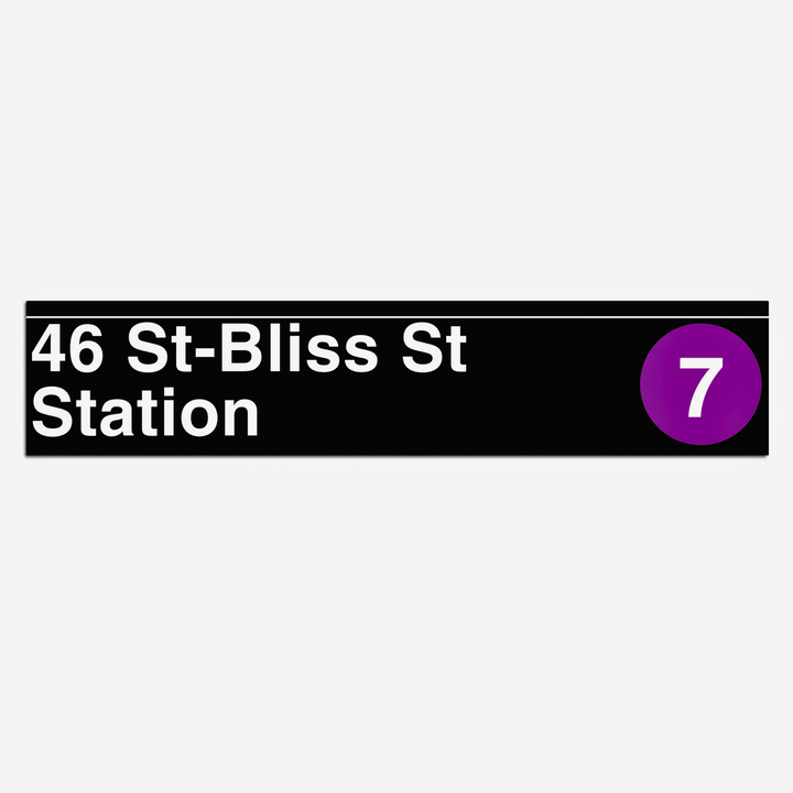 A rectangular black street-sign style graphic reading &