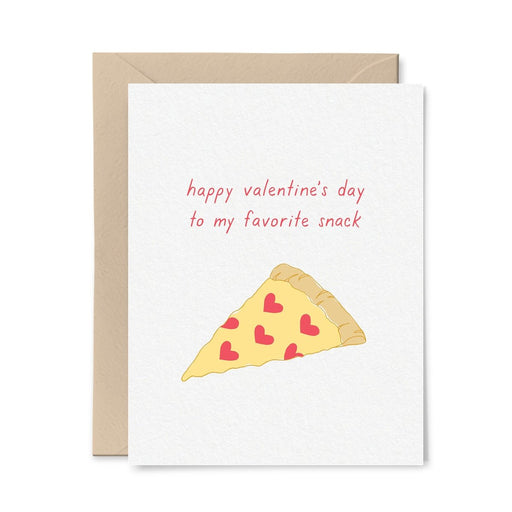 Favorite Snack Valentine Greeting Card - Lockwood Shop - Tiny Hooray