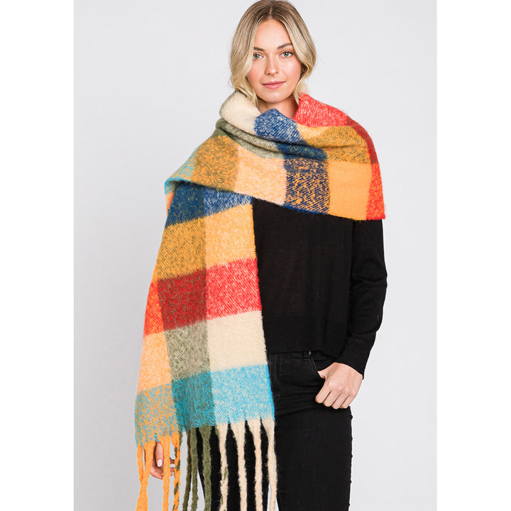 Chunky Block Scarf