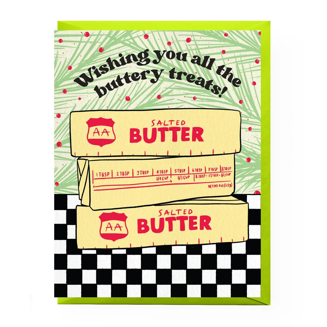 Holiday Butter Greeting Card