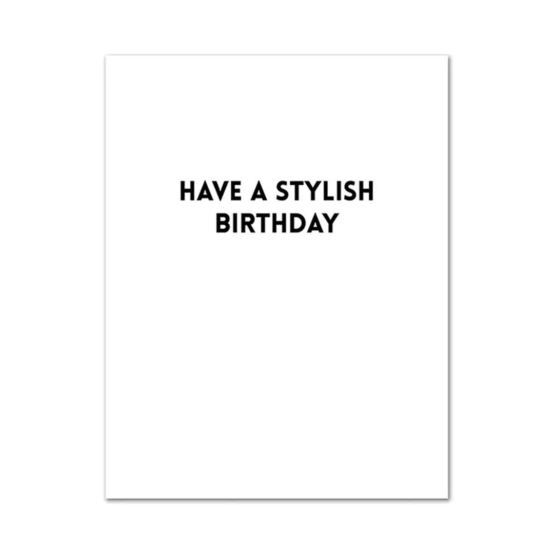 Harry Stylish Birthday Card