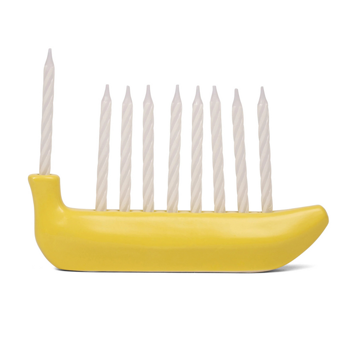 Mini Banorah (Banana Menorah)