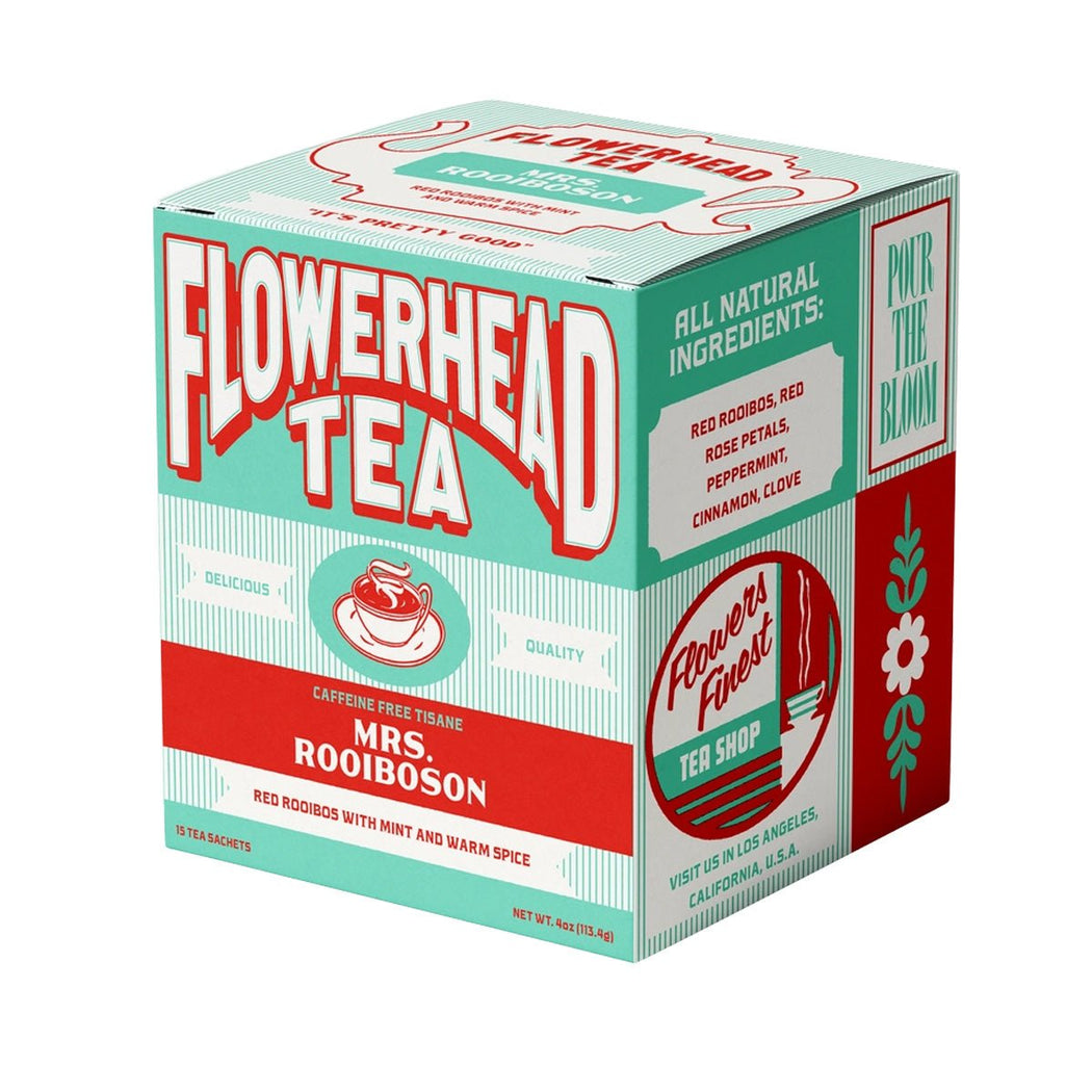 Flowerhead Tea (Box/ 15) - Lockwood Shop - Flowerhead Tea