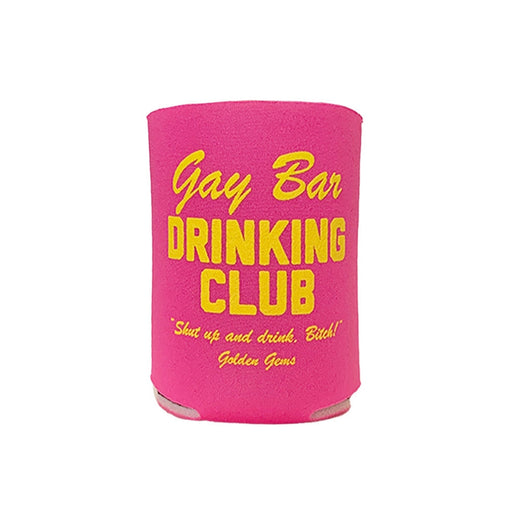 Gay Bar Drinking Club Koozie - Lockwood Shop - Golden Gems