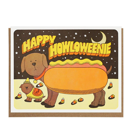 Happy Howloweenie Greeting Card - Lockwood Shop - Lucky Horse