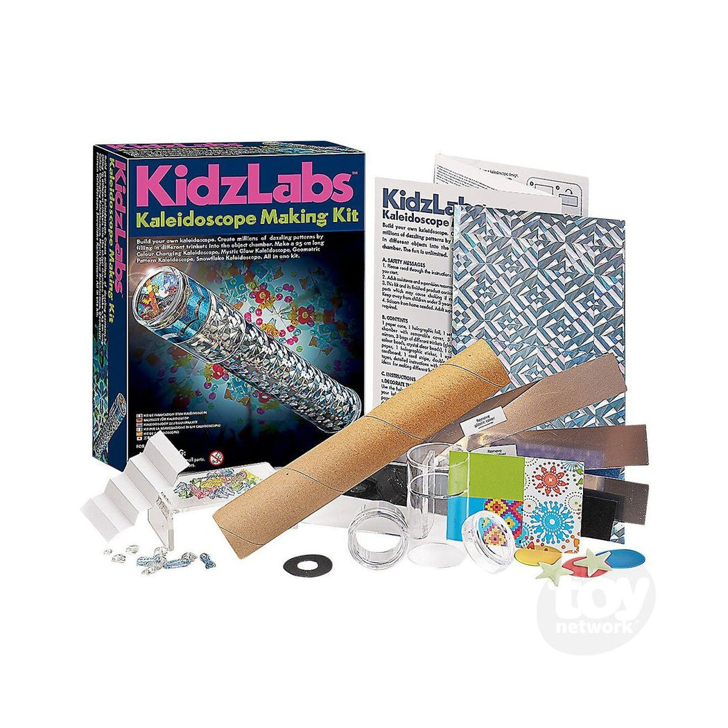 KidzLabs Kaleidoscope Making Kit - Lockwood Shop - The Toy Network