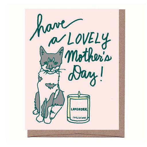 Lovely Mother's Day Scratch 'n' Sniff Greeting Card - Lockwood Shop - La Familia Green