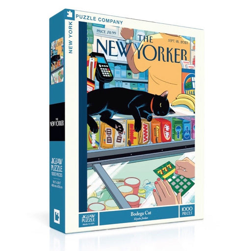 New Yorker Puzzle - Bodega Cat (1000pc) - Lockwood Shop - New York Puzzle Co