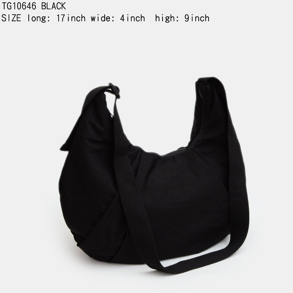 Nylon Shell Hobo Bag - Lockwood Shop - UNNI C & A Inc.