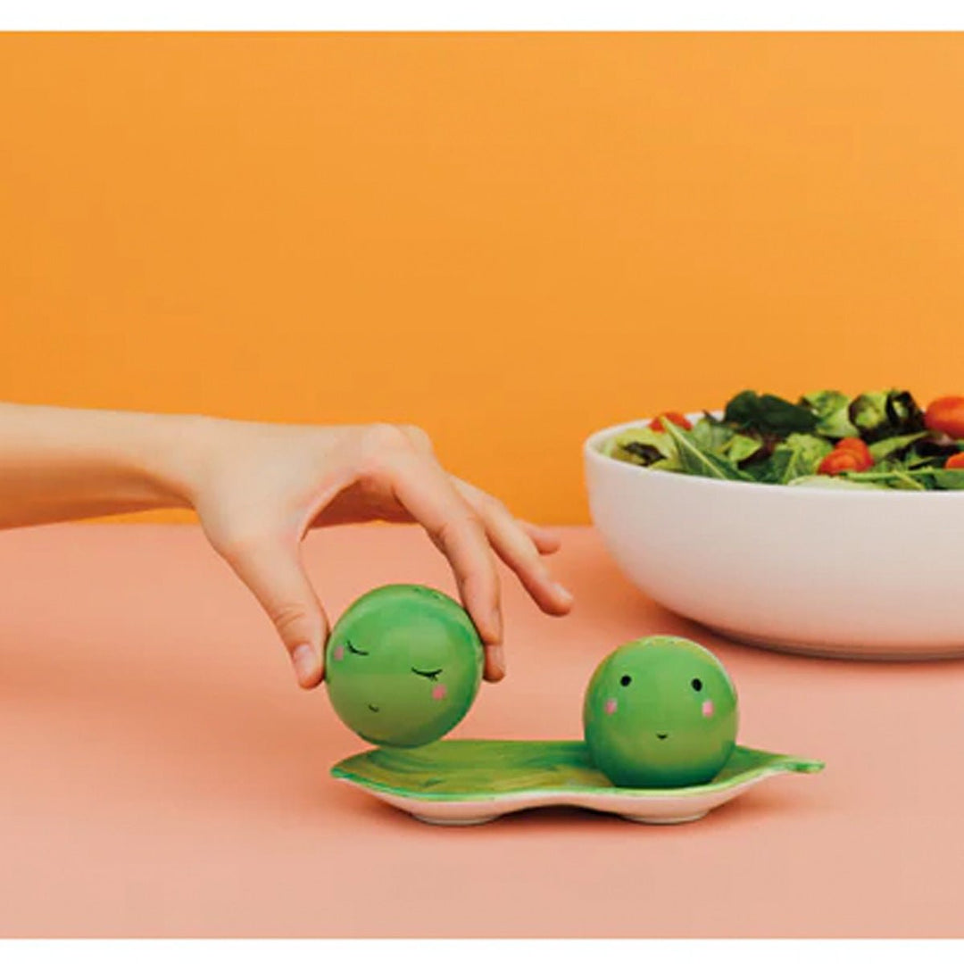 Peas Funny Food Salt &amp; Pepper Shakers - Lockwood Shop - Now Designs