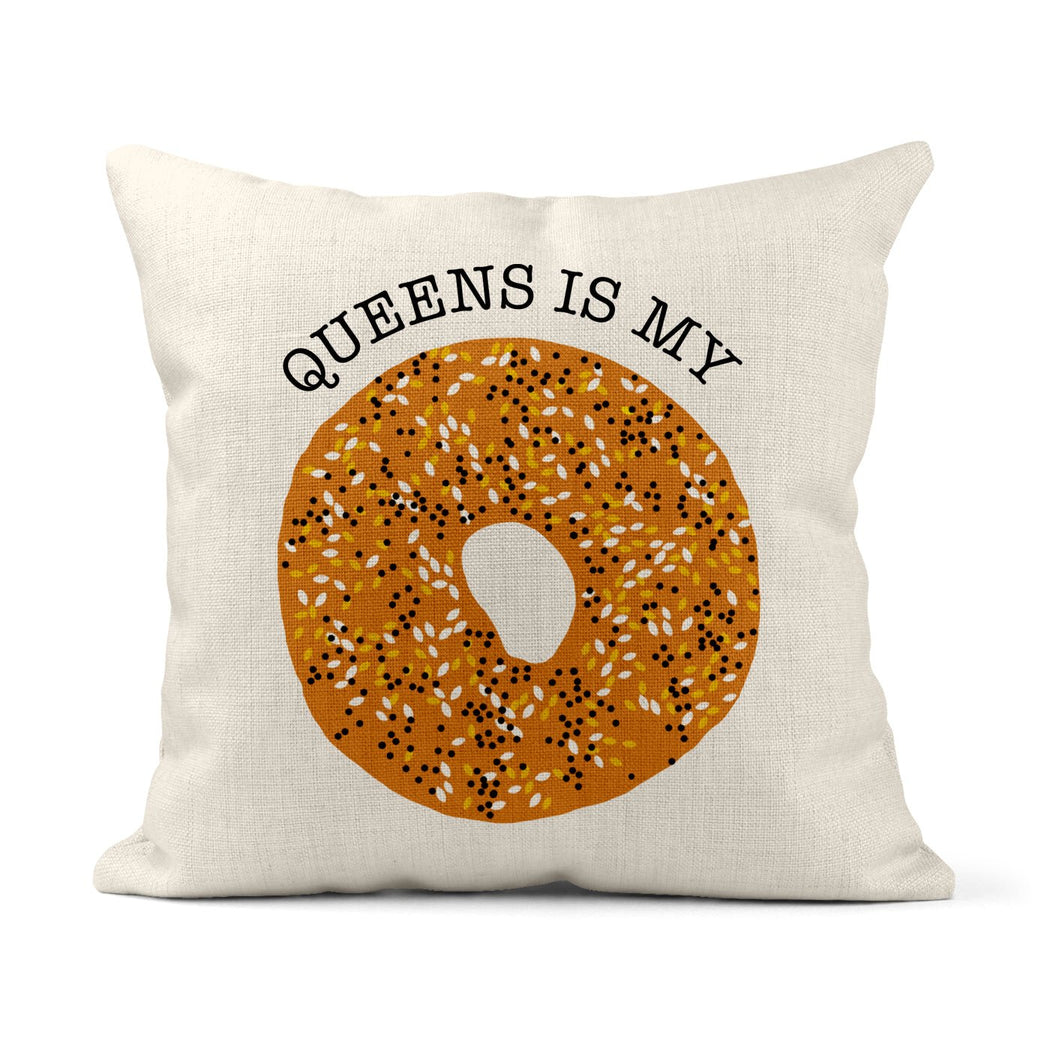 Queens Everything Square Pillow - Lockwood Shop - Rock Scissor Paper