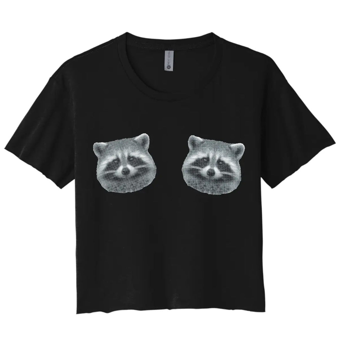 Raccoon Crop Top - Lockwood Shop - BOBBYK boutique