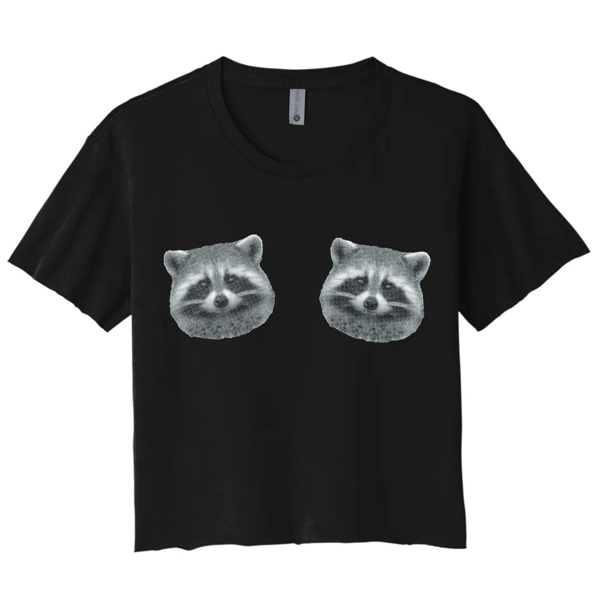 Raccoon Crop Top - Lockwood Shop - BOBBYK boutique