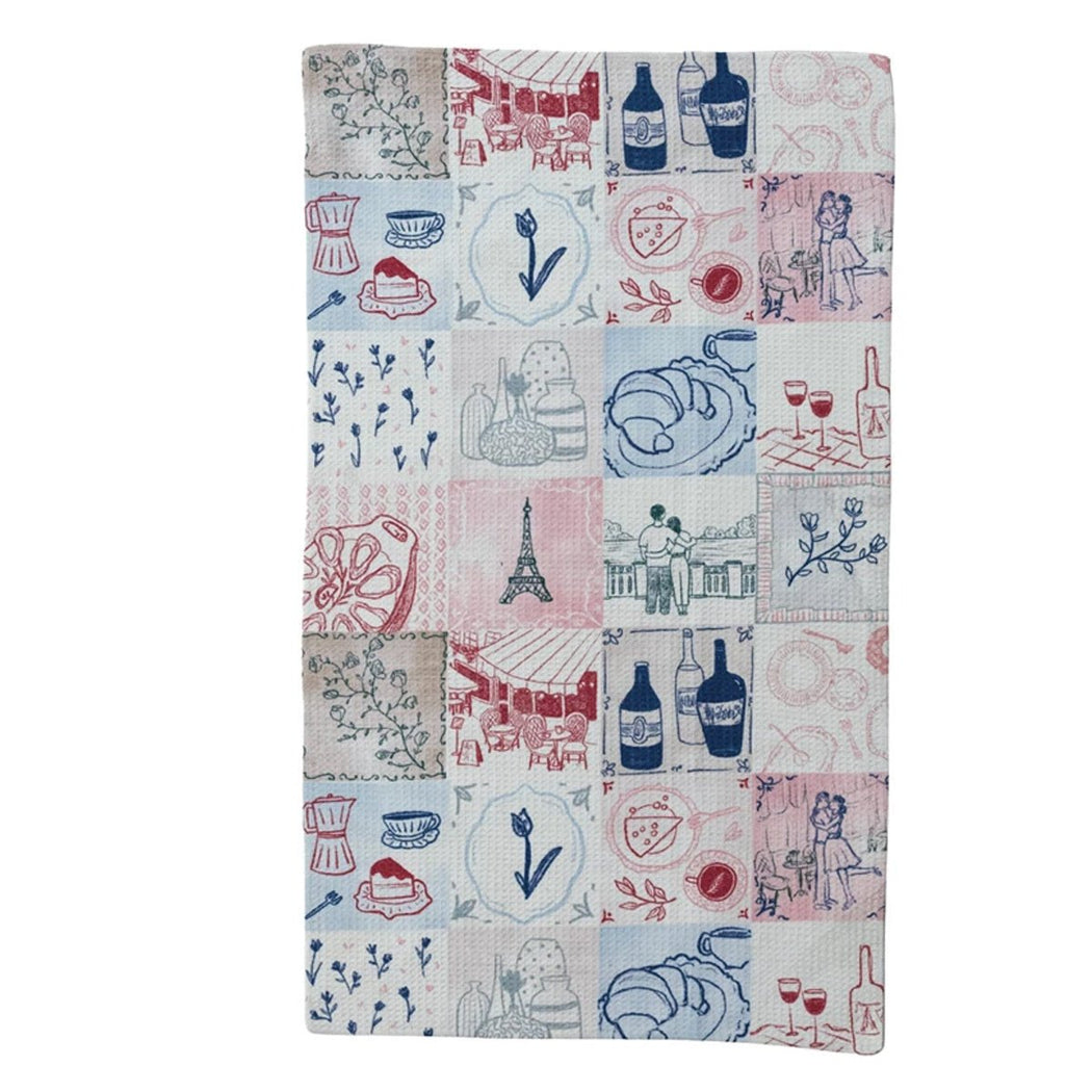 Recycled Microfibre Tea Towel - Lockwood Shop - Creative Co - Op