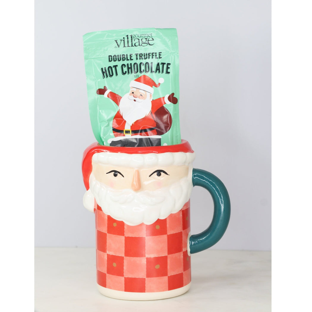 Reindeer Games Santa Mug - Lockwood Shop - Accent Decor