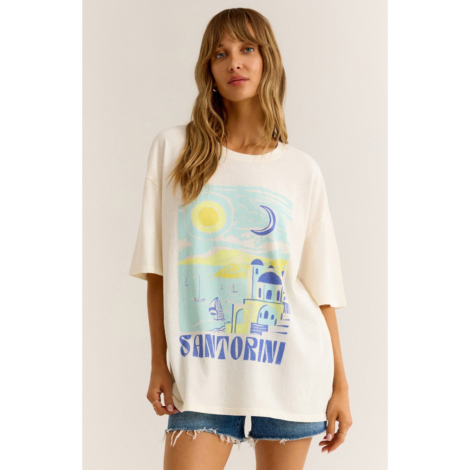Santorini SoCal Tee in Sea Salt - Lockwood Shop - Z Supply