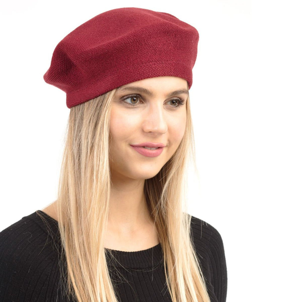 Stretchy Beret - Lockwood Shop - Miz Fashion