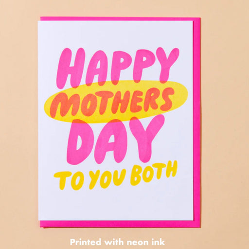Two Moms Mother's Day Card - Lockwood Shop - and Here We Are